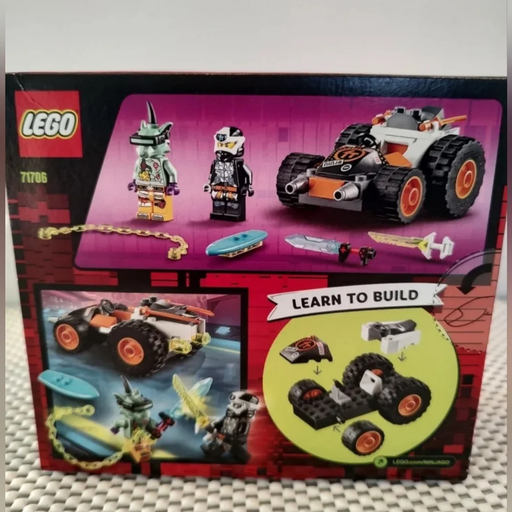 Lego Ninjago 71706 Cole's Speeder Car NWT Building Toy Set